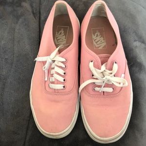 BABY PINK VANS